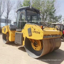 China Factory Sell Ltc212 12 Tons Full Hydraulic Double Drum Vibratory Road Roller